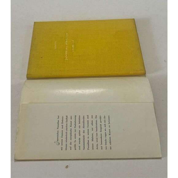 Japanisches Porzellan : Ein Brevier. Martin Feddersen / Brevier-Reihe 1960 - Picture 4 of 8